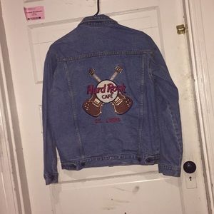 Hard Rock Cafe jean jacket